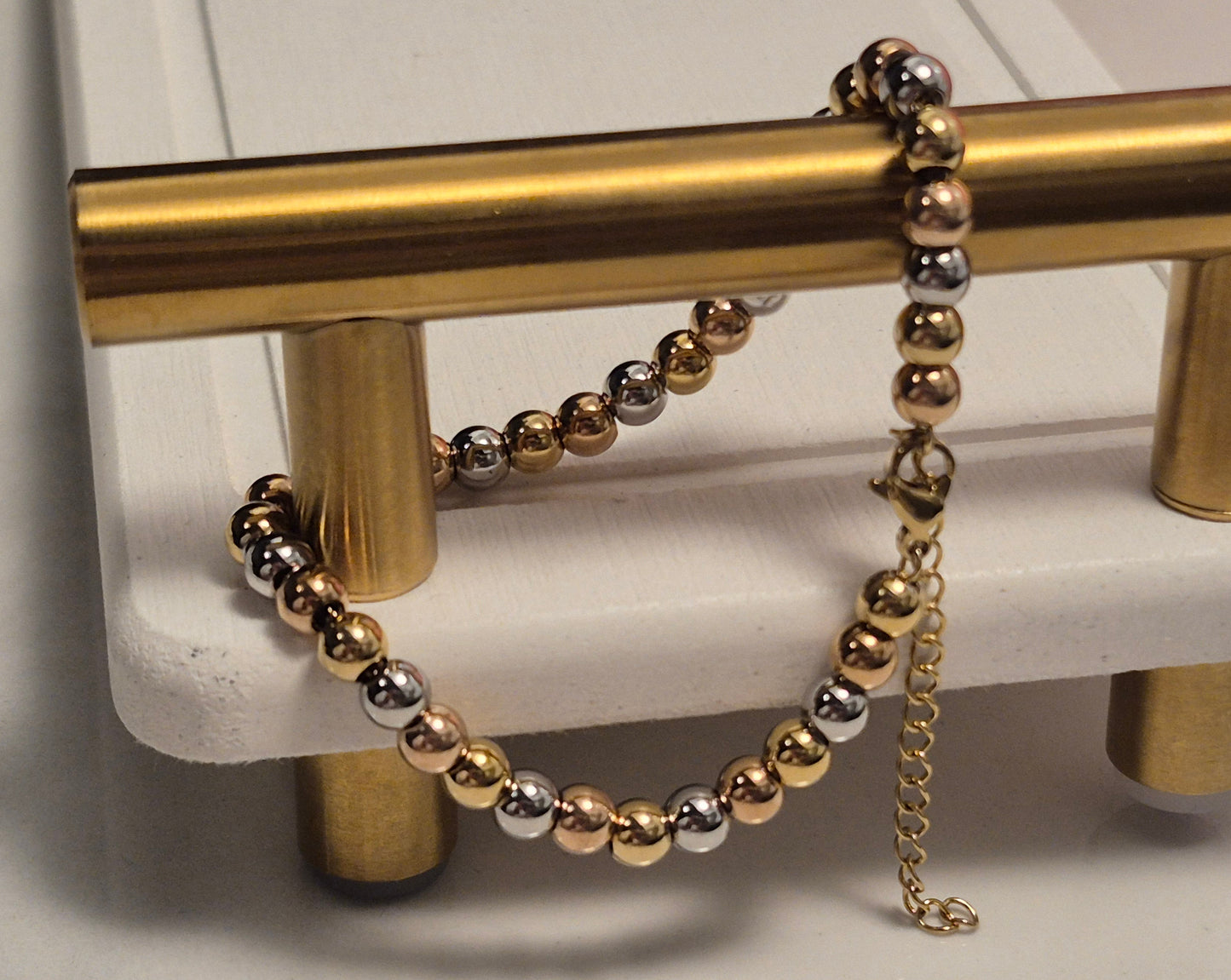 Trinity Glow Bead Bracelet