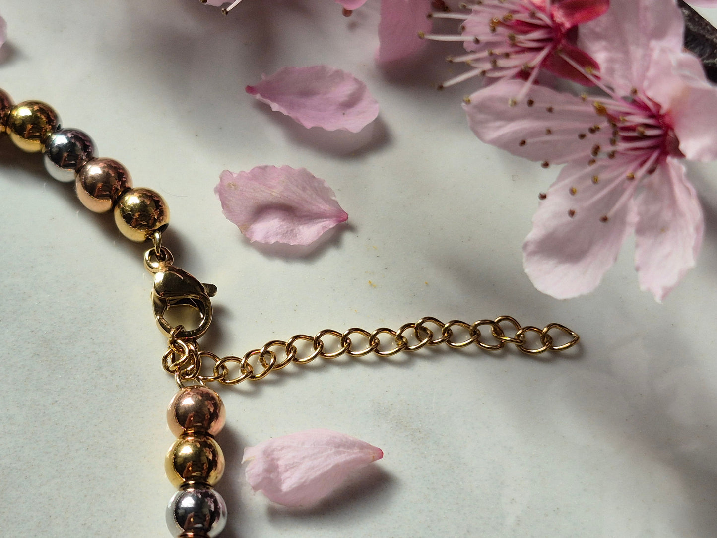 Trinity Glow Bead Bracelet