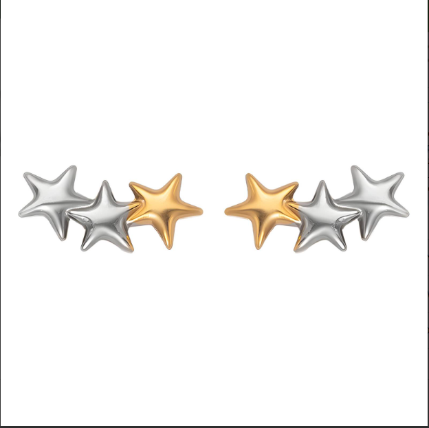Celestia Tristar Studs
