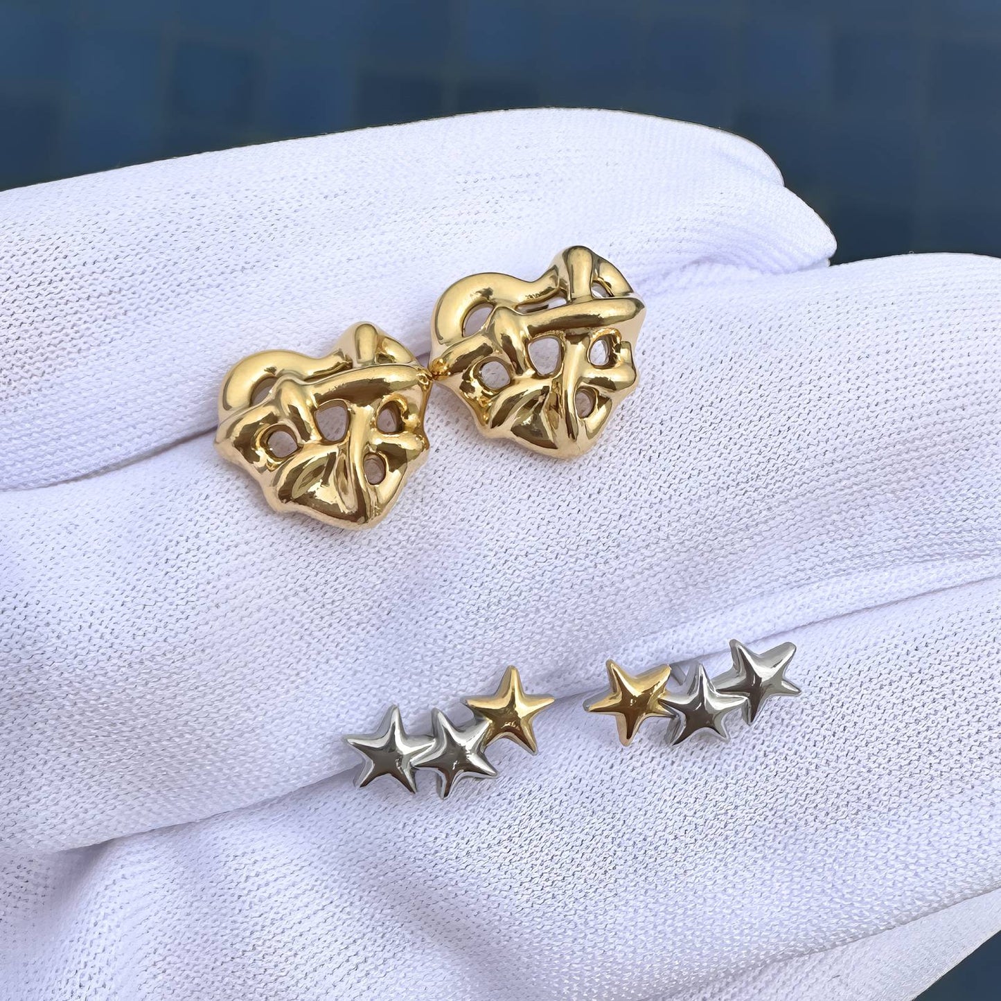 Celestia Tristar Studs