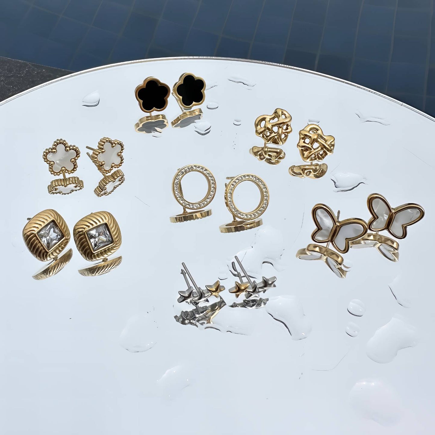 Celestia Tristar Studs