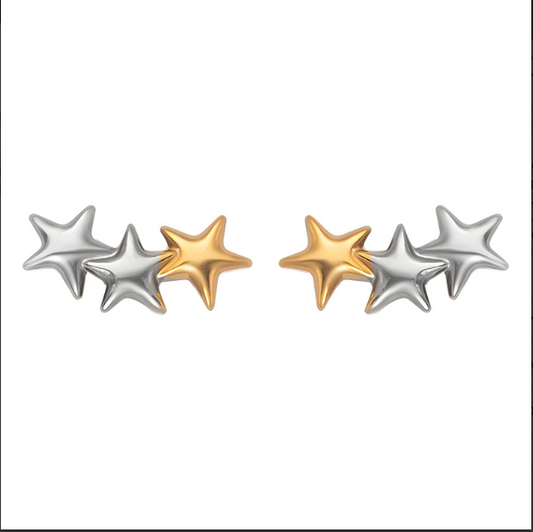 Celestia Tristar Studs