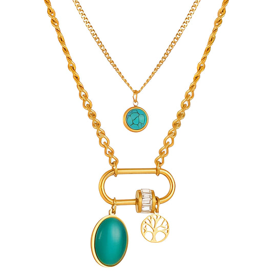 Amara Turquoise Harmony Necklace