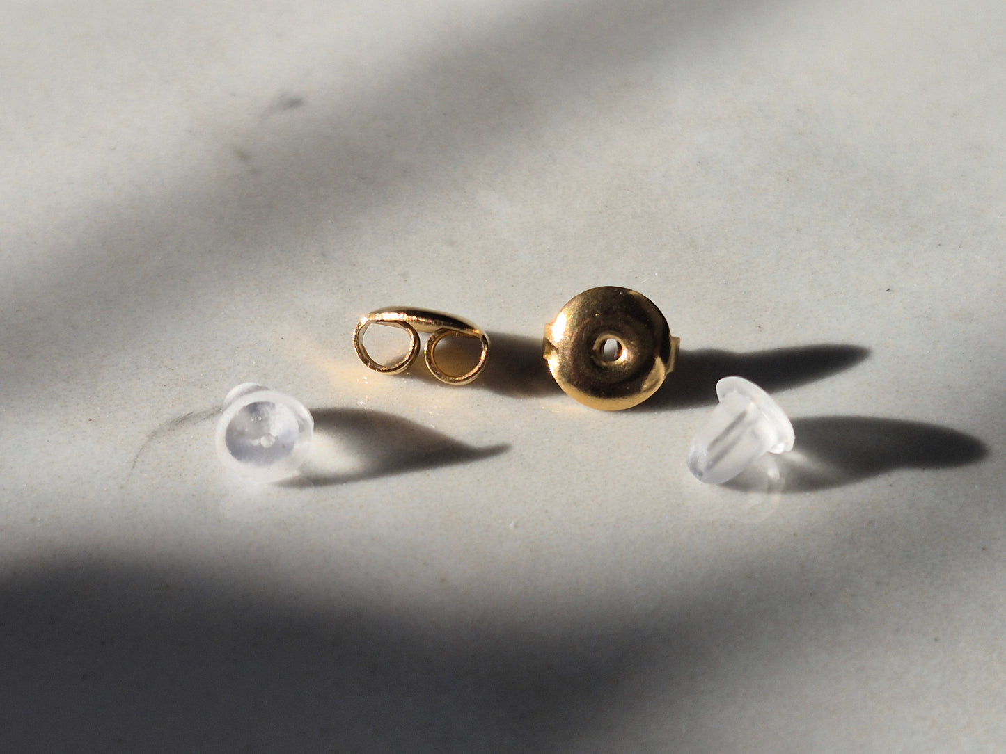 Golden Hashtag Luxe Studs