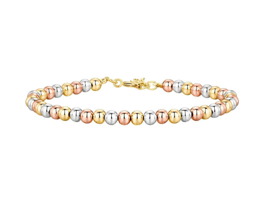 Trinity Glow Bead Bracelet